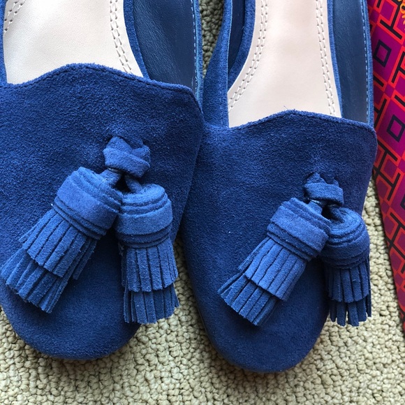 [Sold]Tory Burch Salinas Tassel Loafer Mules - Picture 4 of 5